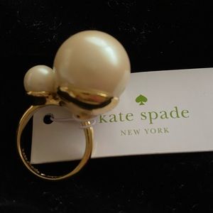 Kate Spade Double Pearl Ring